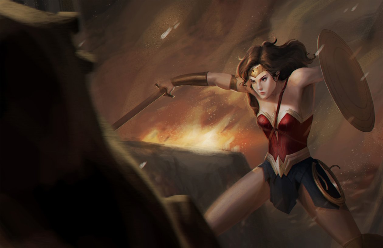 Art New Wonder Woman