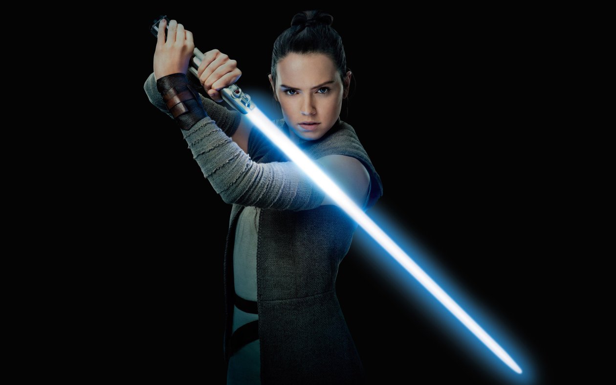 Daisy Ridley As Rey Star Wars In The Last Jedi 4k