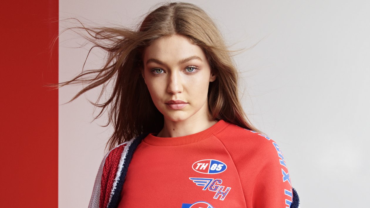 2018 Gigi Hadid Tommy Hilfiger Photoshoot