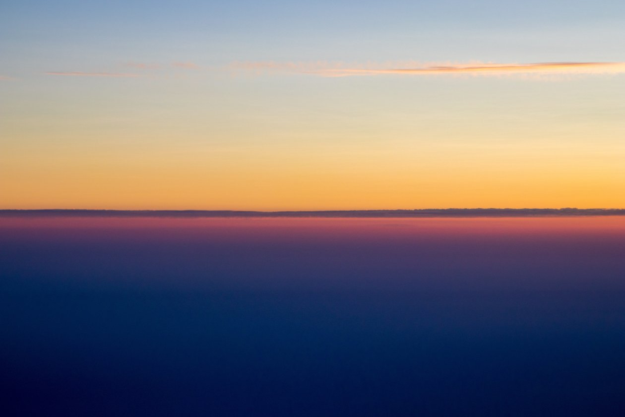 Colour Gradient Nature Outdoors Minimal 5k