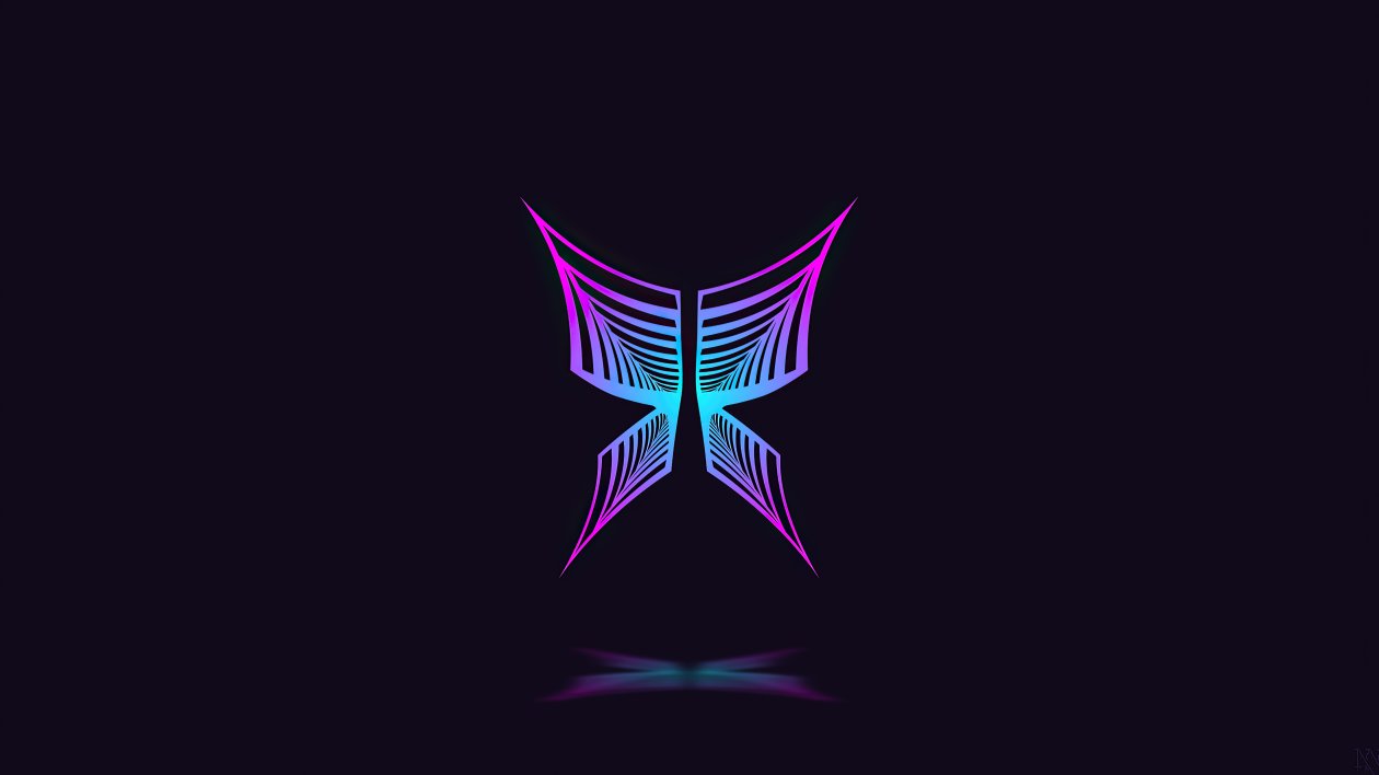 Butterfly Digital Abstract 4k