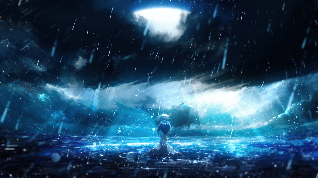 I Really Miss You Anime Girl 4k