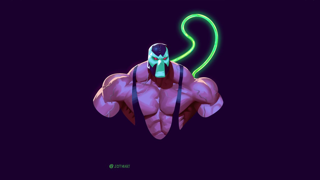 Bane Minimal Art 4k
