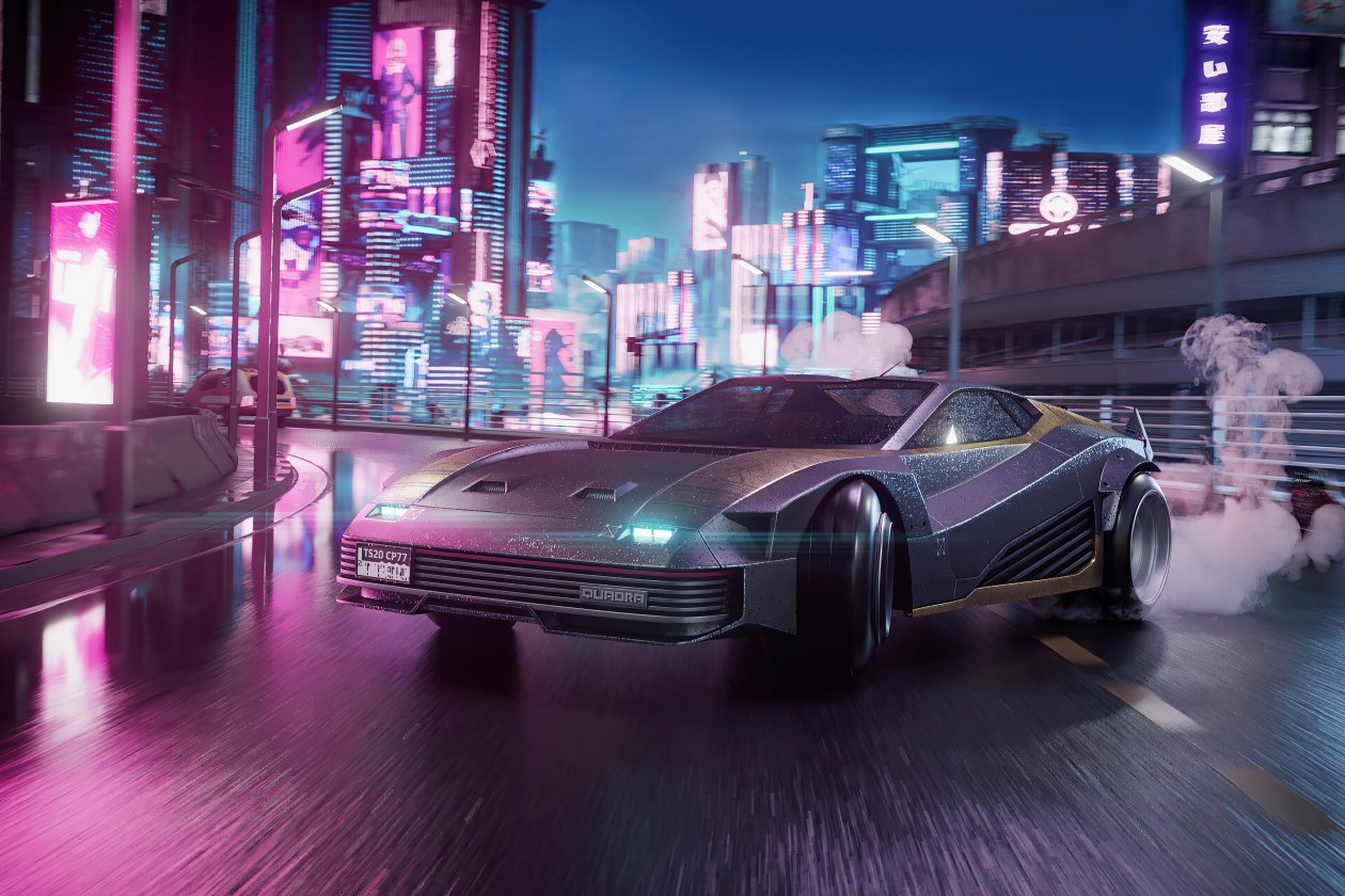 Quadra V Tech Cyberpunk 2077 4k