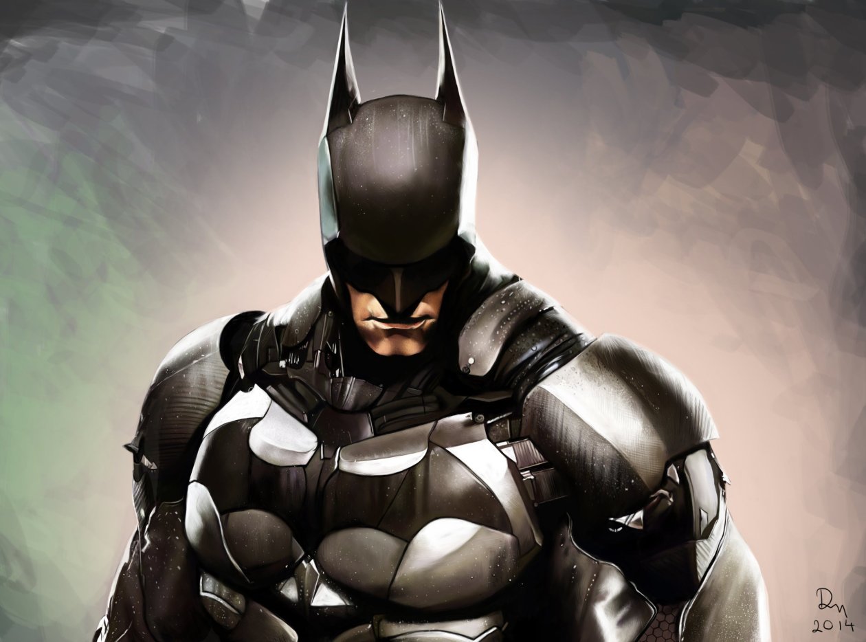 Batman Suit Artwork 4k