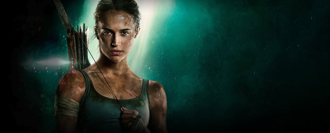 Tomb Raider 2018 Movie Alicia Vikander Poster