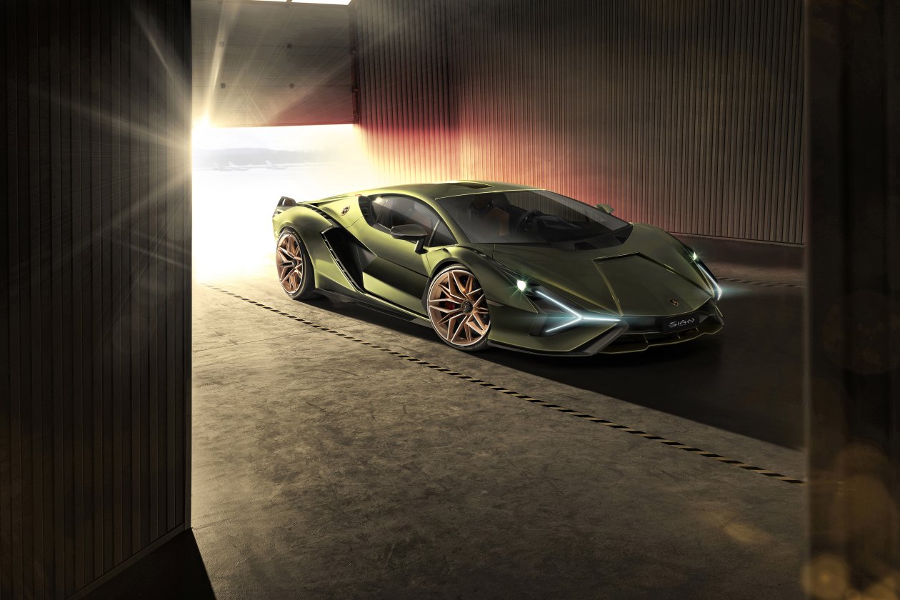 8k Lamborghini Sian 2019
