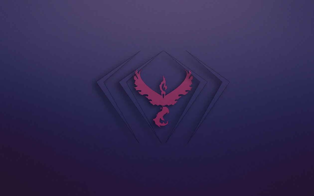 Phoenix Pokemon Logo 4k