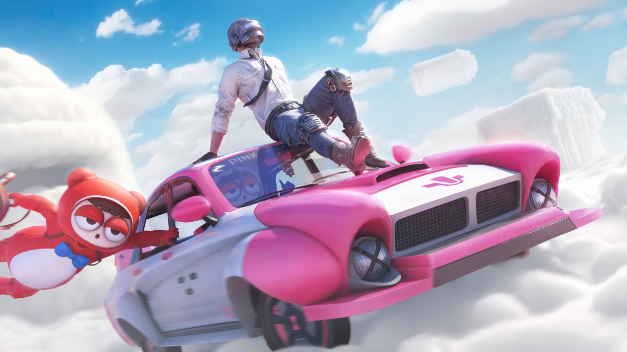 Pubg Mobile X Kartrider Rush 4k