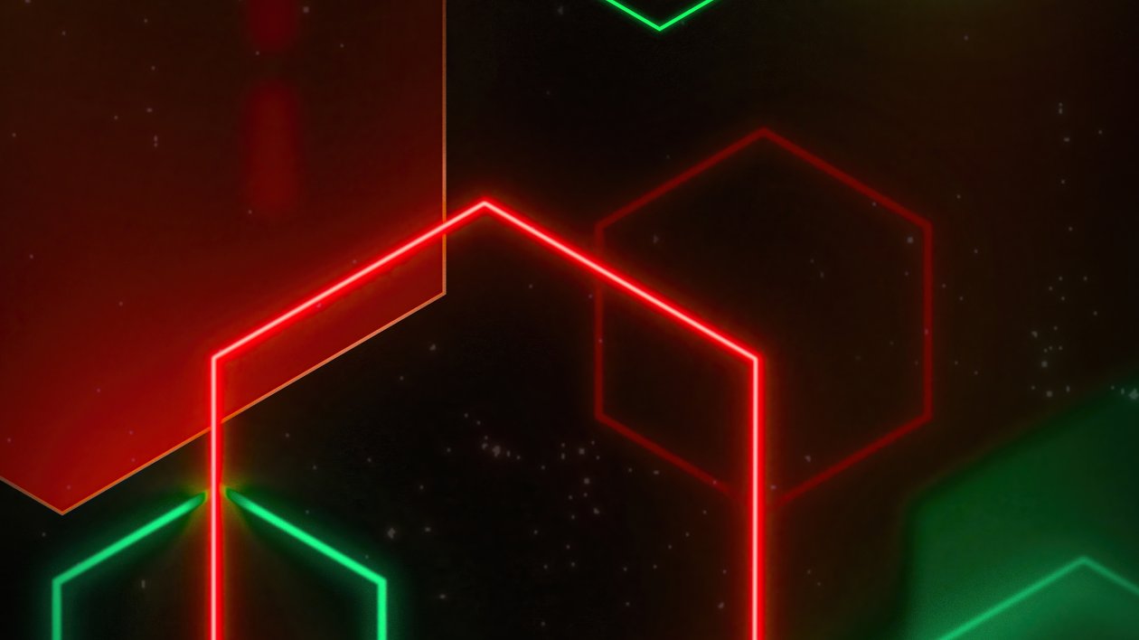 Glowing Shapes 4k