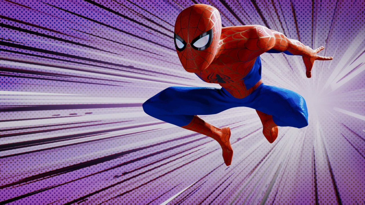 Spiderman In Spider Verse World