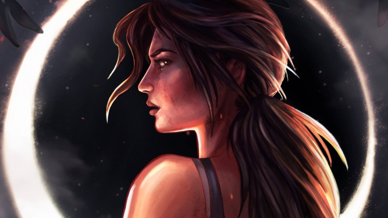 Tomb Raider Digital Art 4k