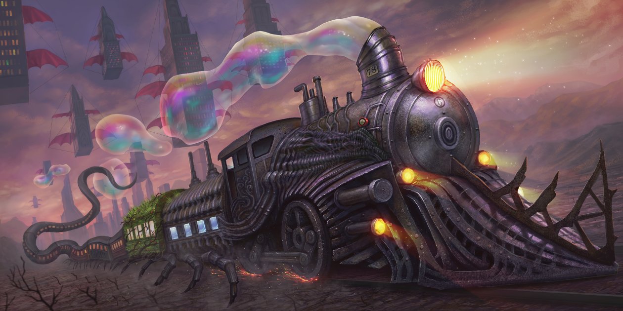 Strange Train In Strange World