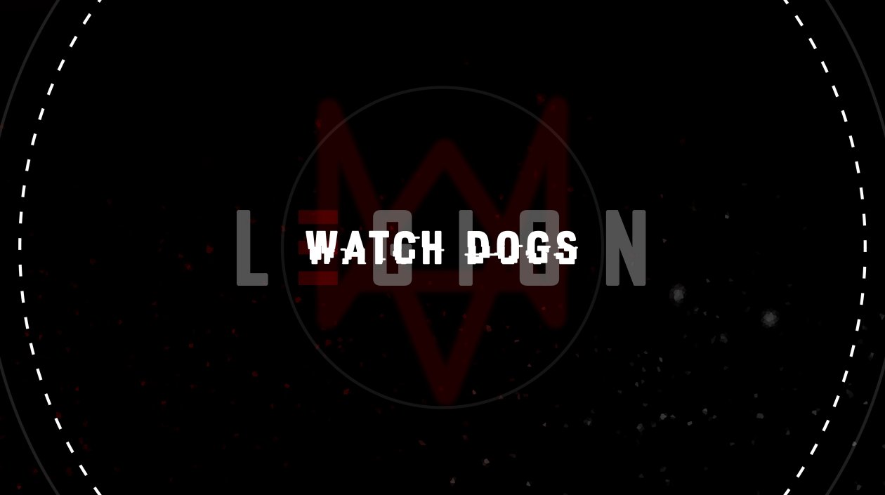 Watch Dogs Legion Logo 5k