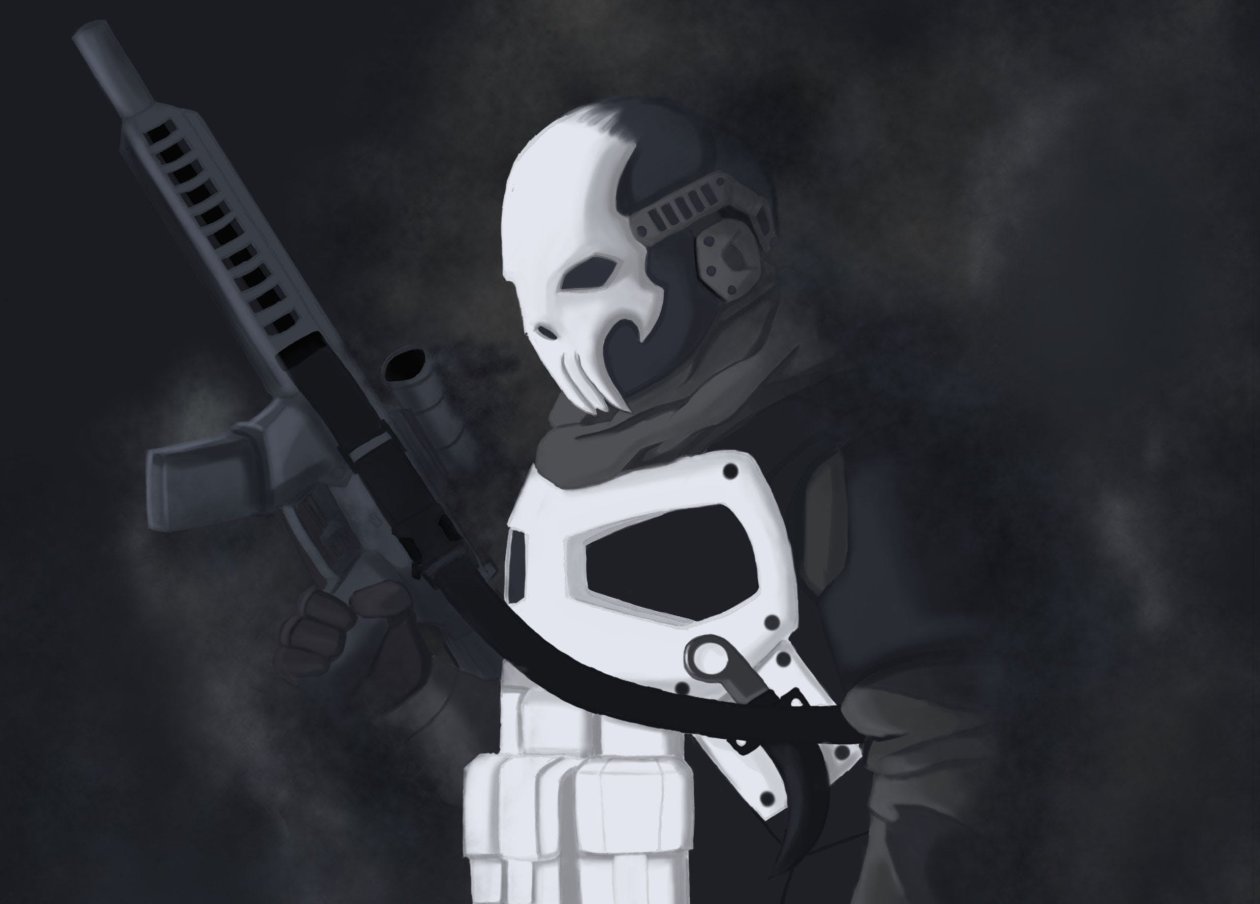 Armored Punisher Artwork