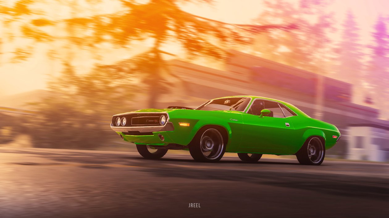1970 Dodge Challenger RT From The Crew 2 Front