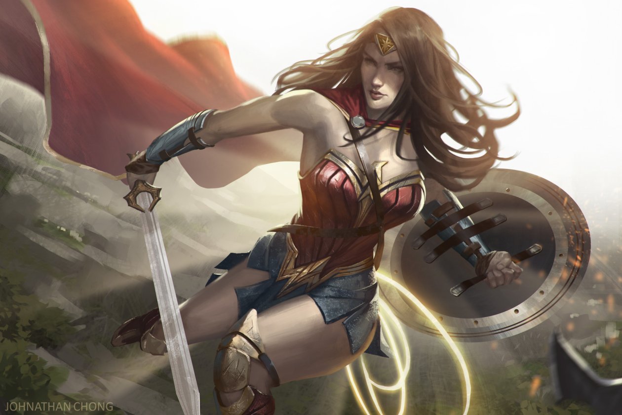 Wonder Woman Artwork 2018