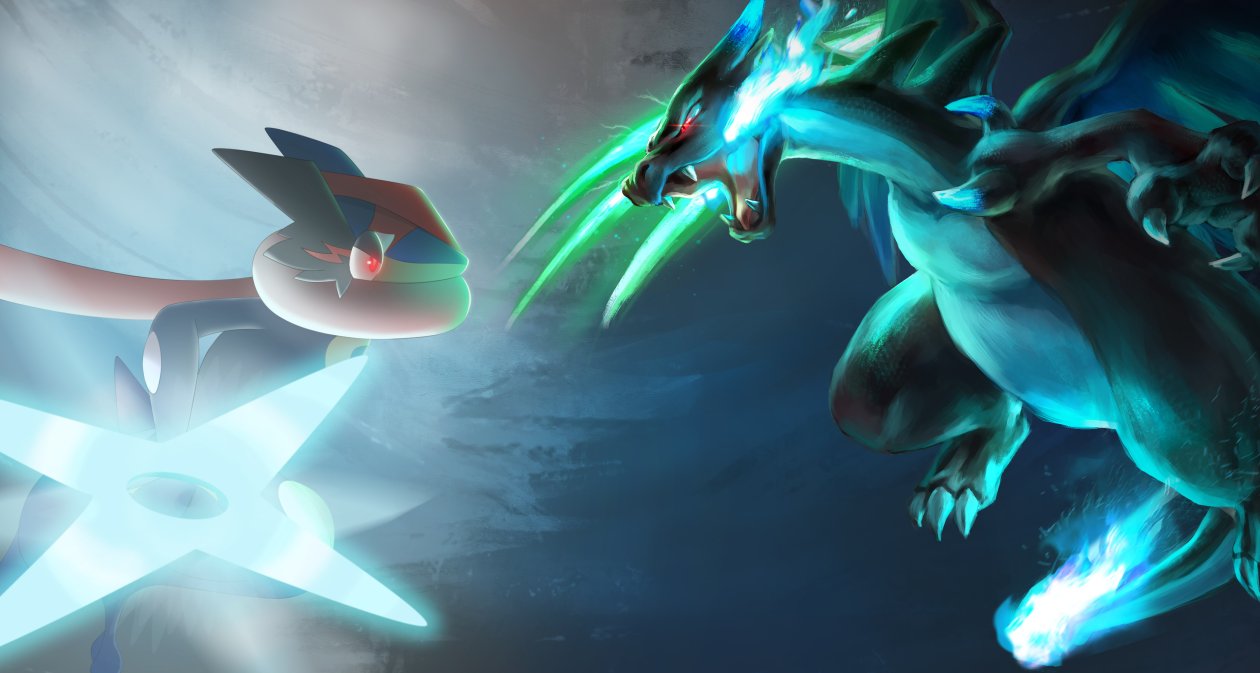 Greninjash vs Mega Charizard