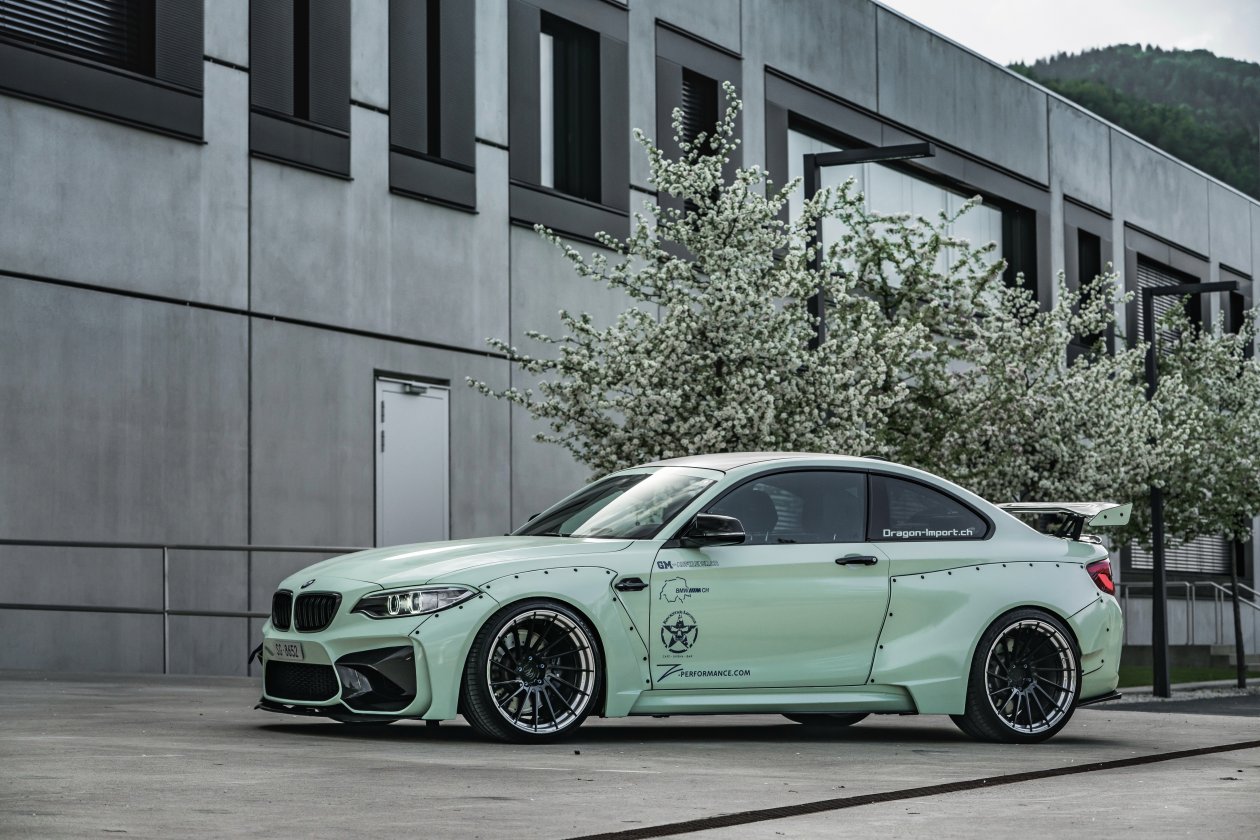Z Performance BMW M2 2018 4k