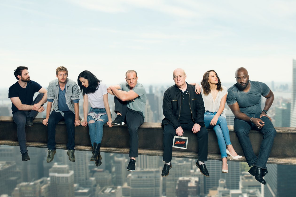 Defenders Agents Of Shield Actors Photoshoot