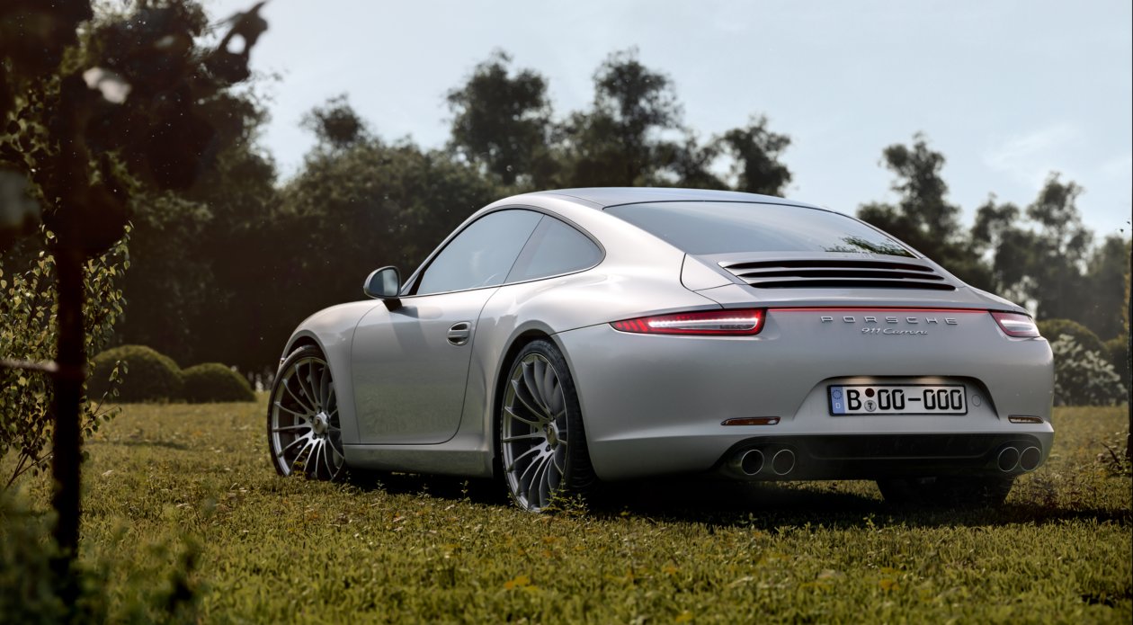 Porsche 911 Carrera Rear