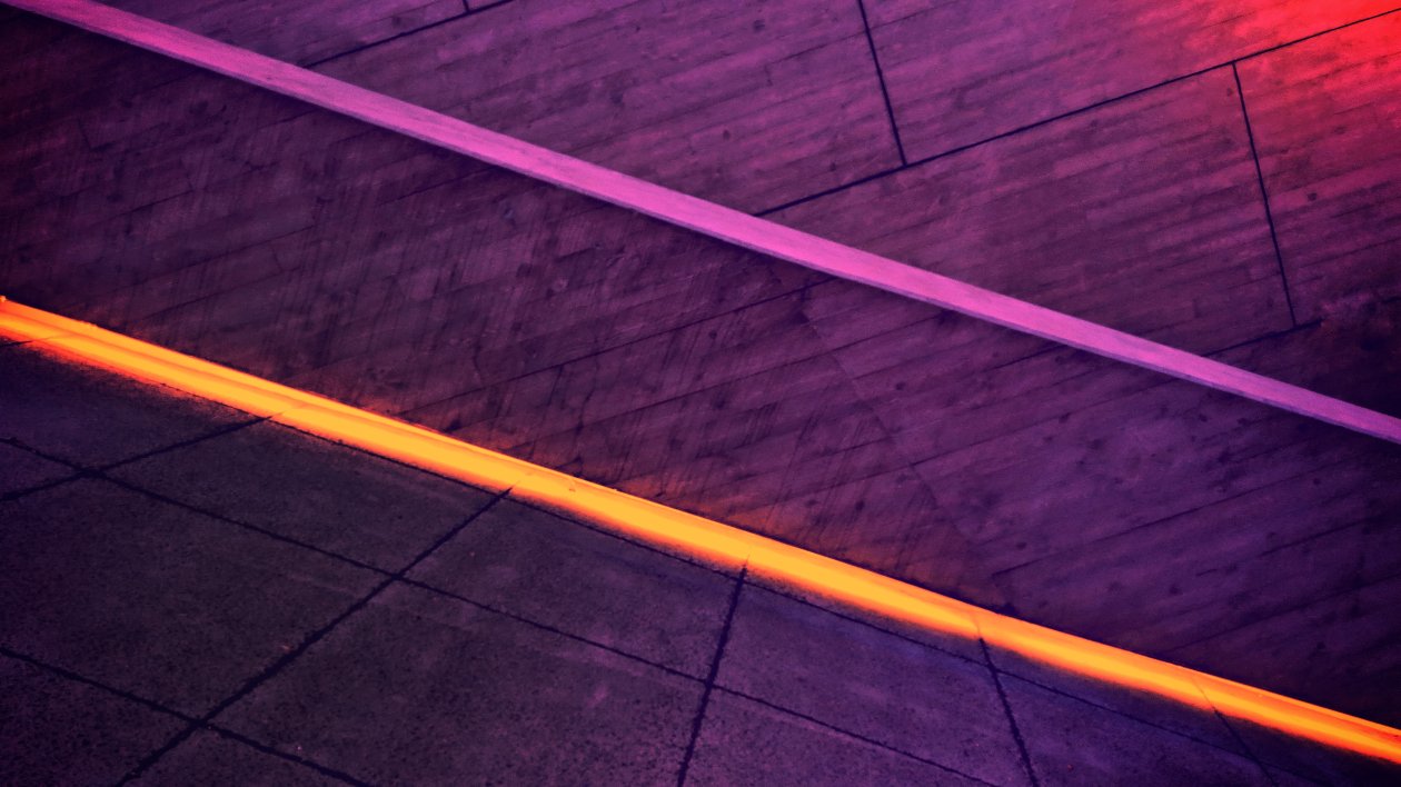 Floor Light Abstract 4k