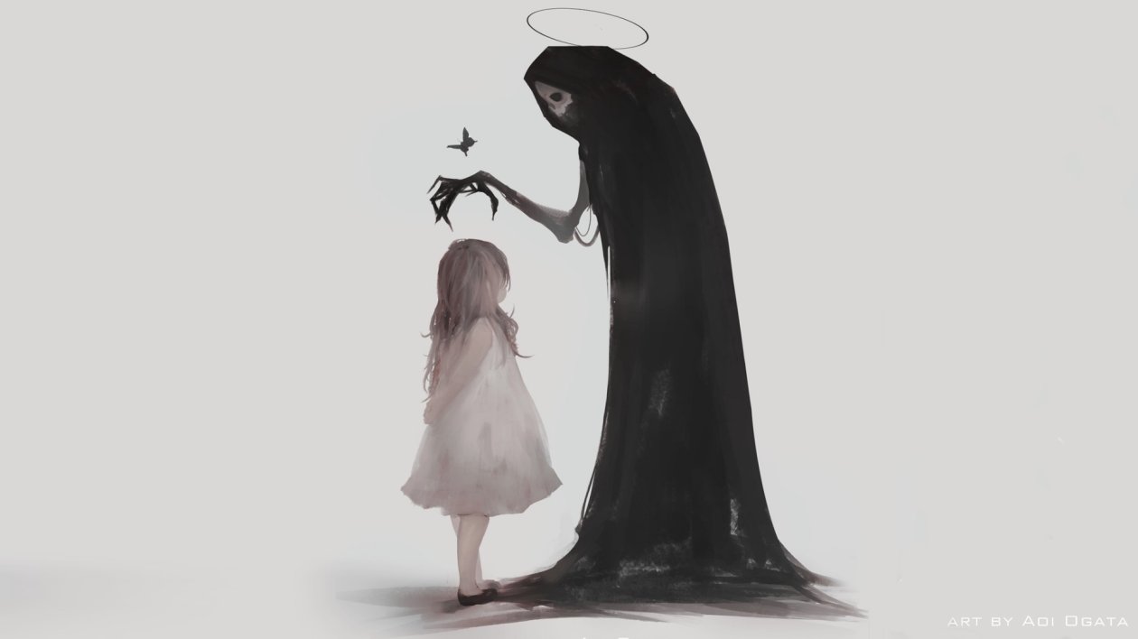 Death And Children Digital Art
