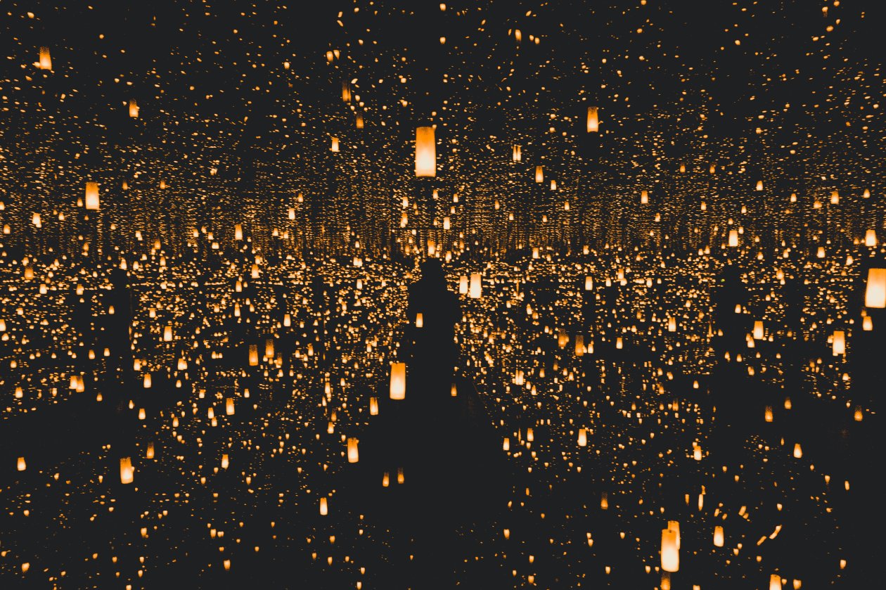 Covered By Lanterns Lights Dark 5k