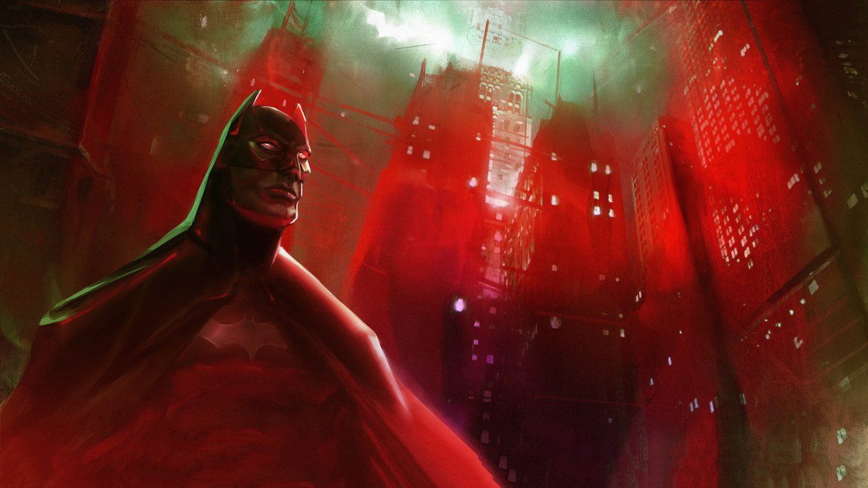 Night Watchman Batman 4k
