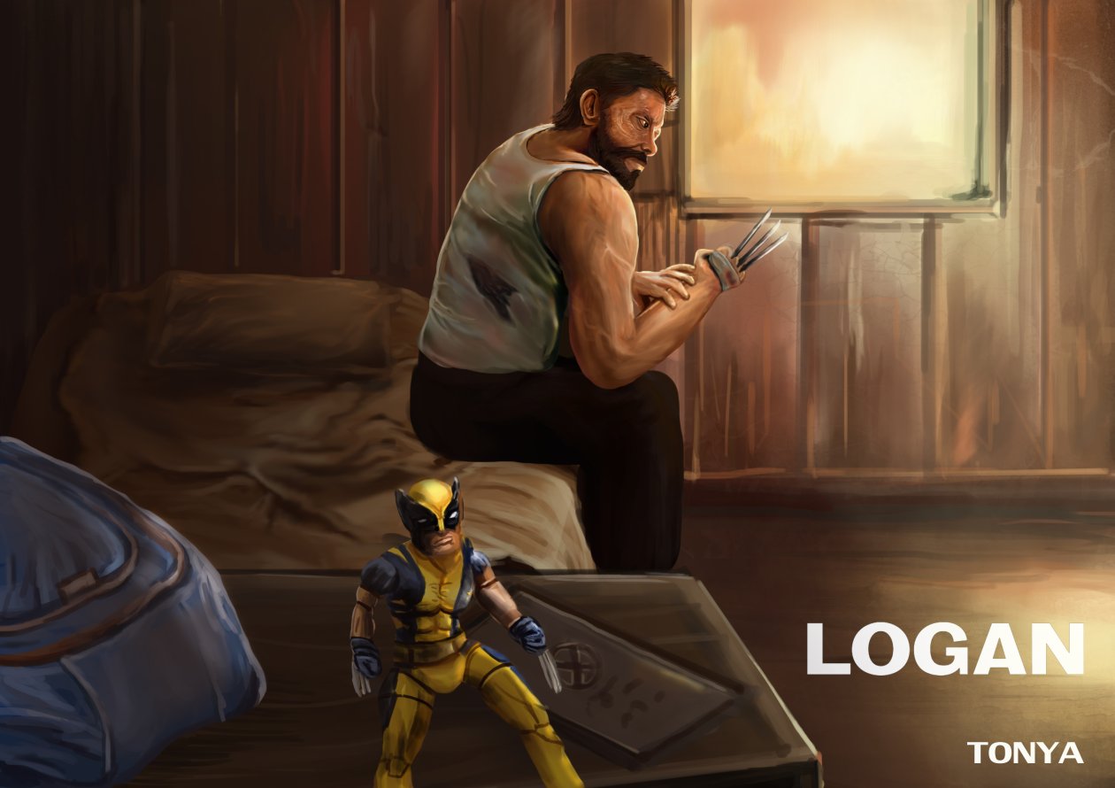 Logan Artwork 4k
