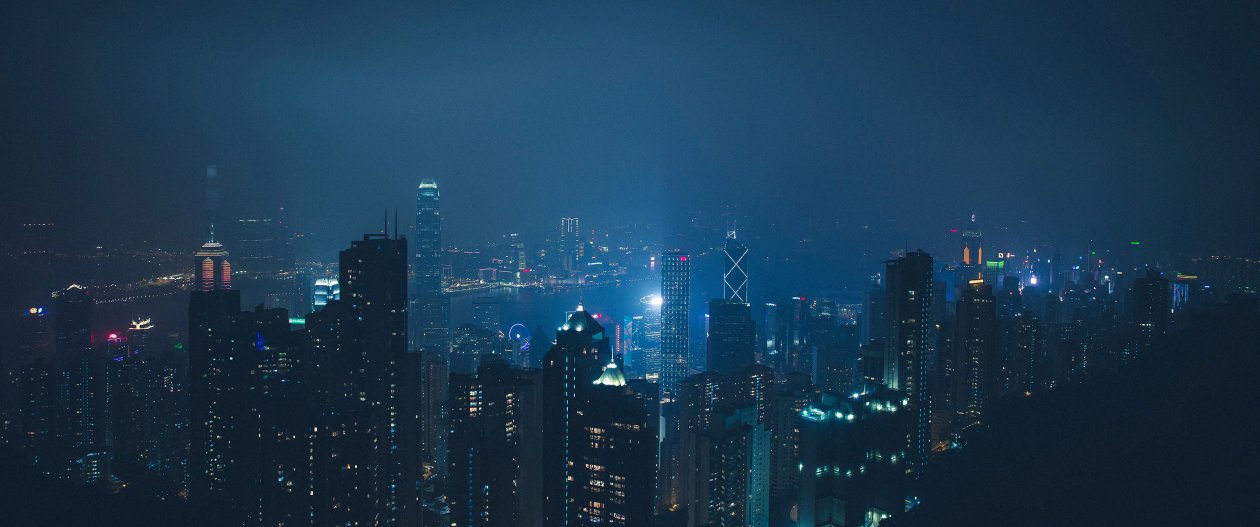 A City At Night 4k