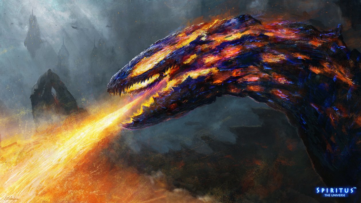 Lava Dragon 4k