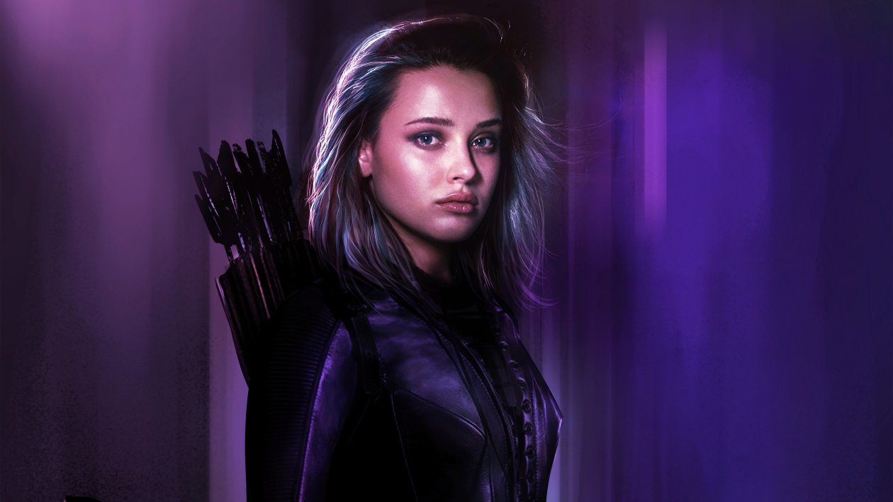 Katherine Langford As Kate Bishop