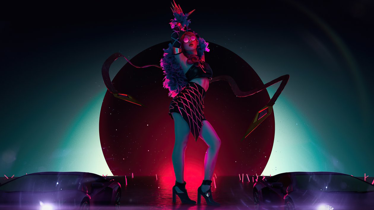 Evelynn Kda Cosplay Photography 4k