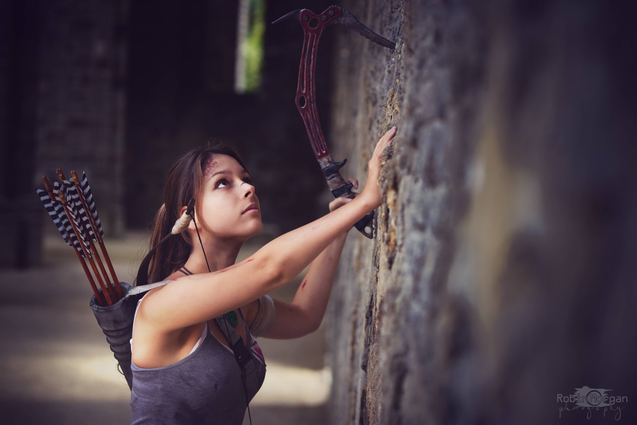 Lara Croft Cosplay 5k