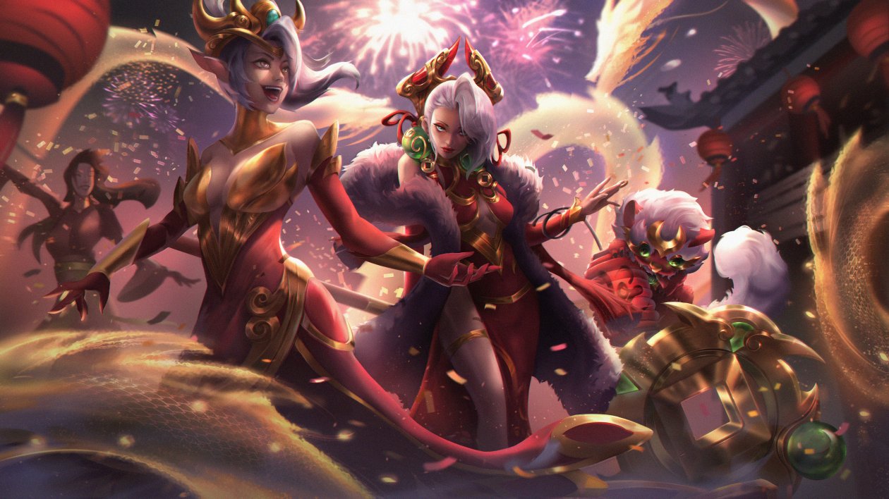 Luna League Of Legends 4k