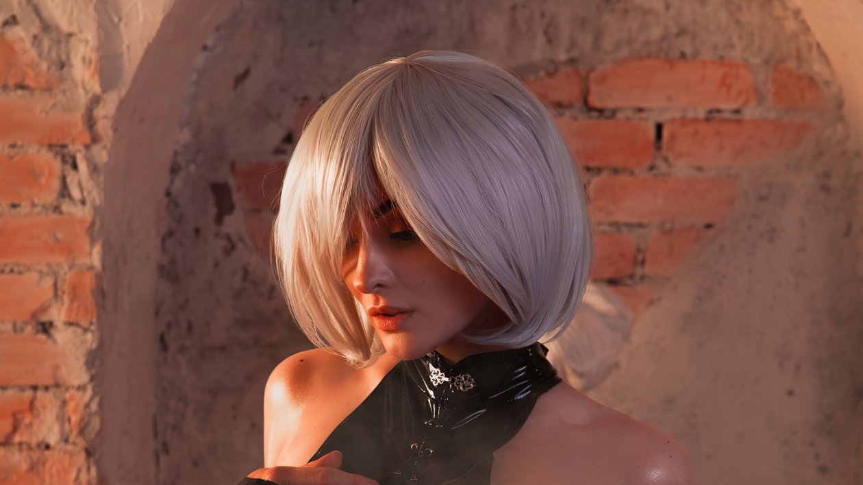 Nier Automata Cosplay Girl 4k