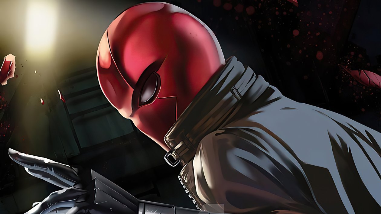 Red Hood Mask Man