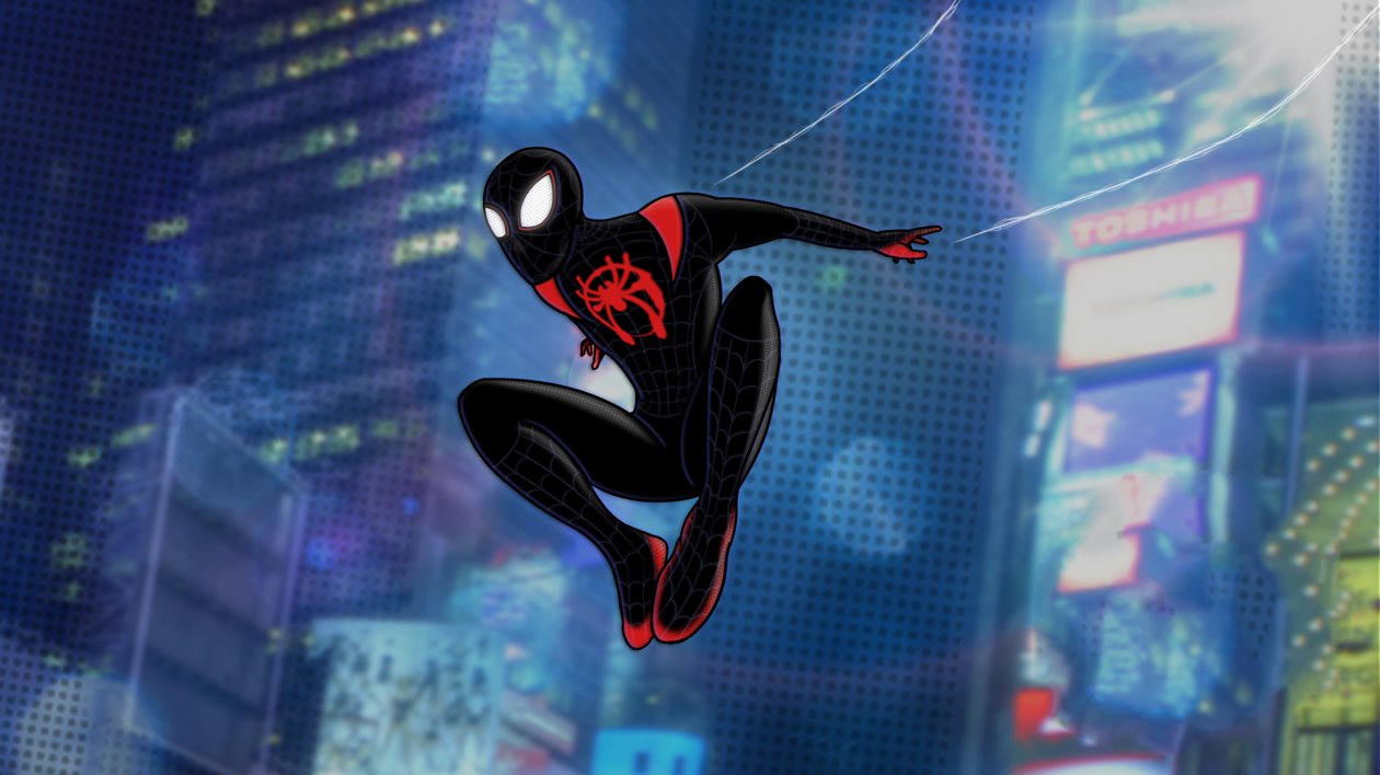 Spiderman Miles Morales Digital Artwork 4k