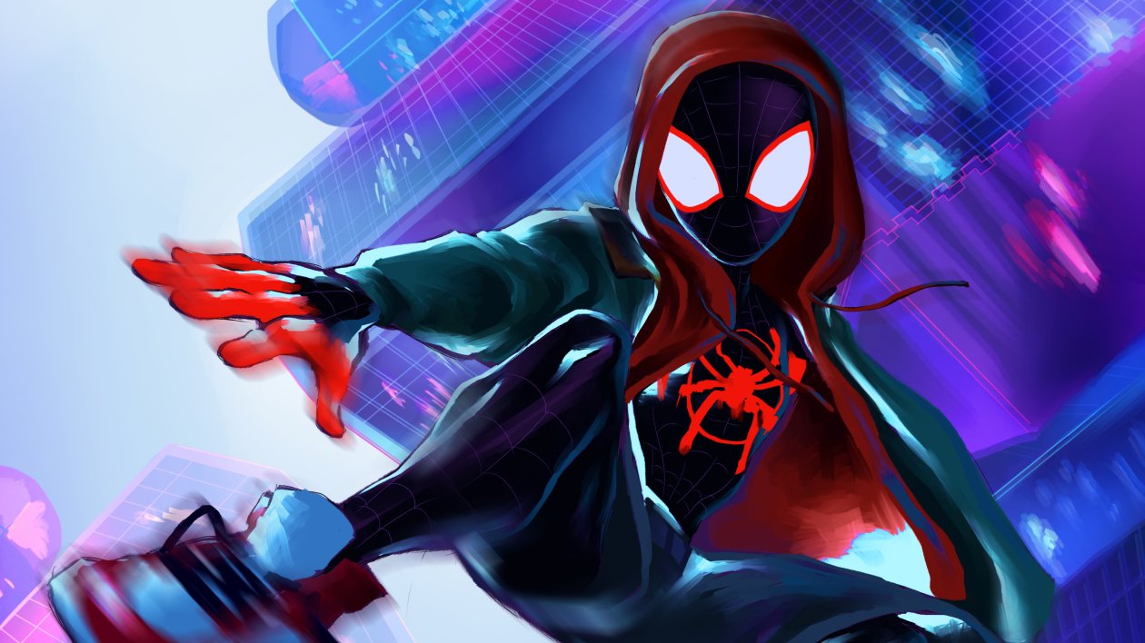 Miles Morales 4k Art