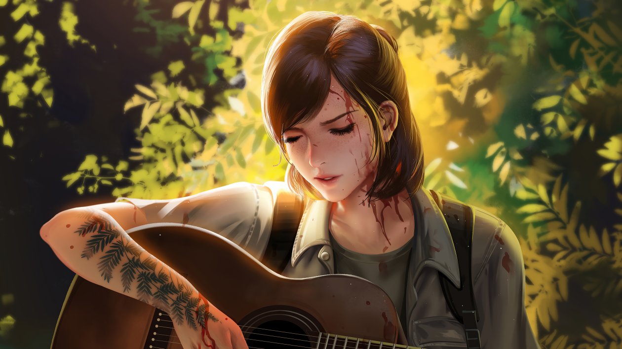Ellie The Last Of Us Artwork 4k