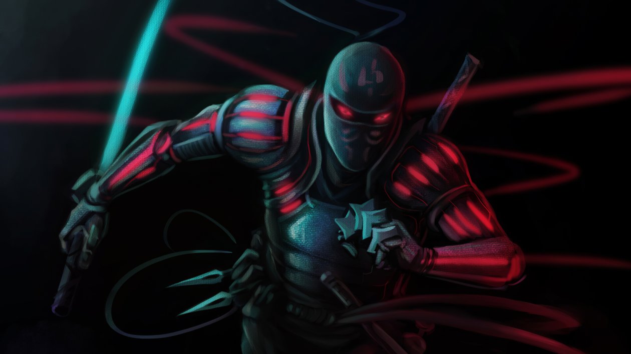 Fond d'écran Hig Teck Shinobi 4k