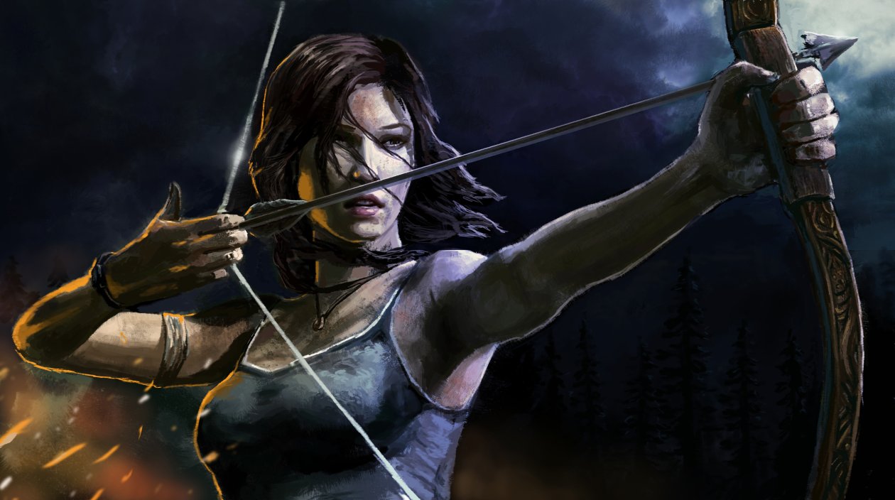 Lara Croft Tomb Raider Artwork 5k
