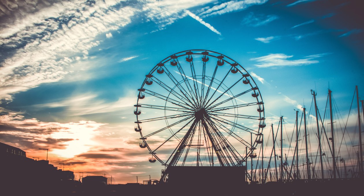 Ferris Wheel 4k