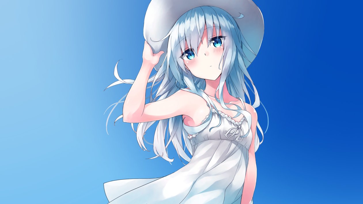 Anime Girl Summer Breeze
