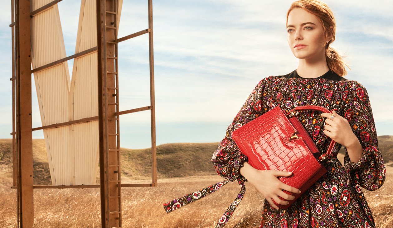 Emma Stone Lv Photoshoot 5k