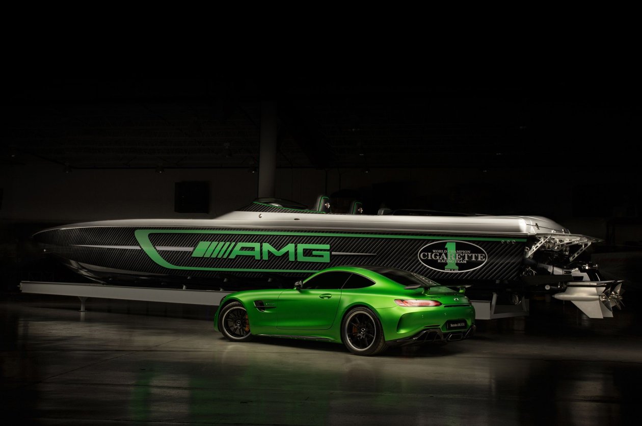 Mercedes Amg Cigarette Racing Car And Boat 2017