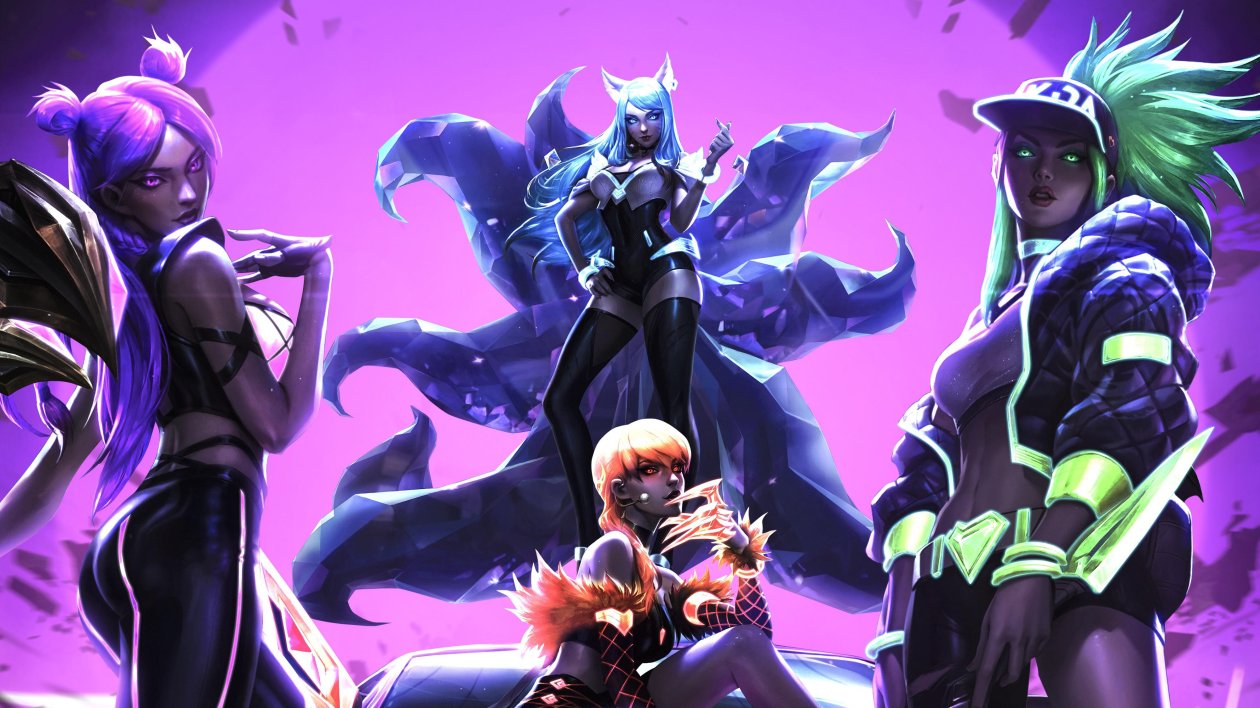 League Of Legends Fan Art 4k