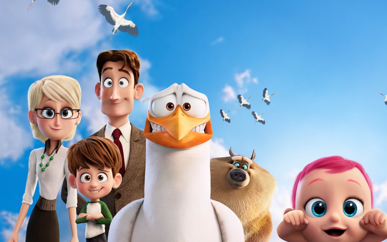 Storks Animated Movie 5k