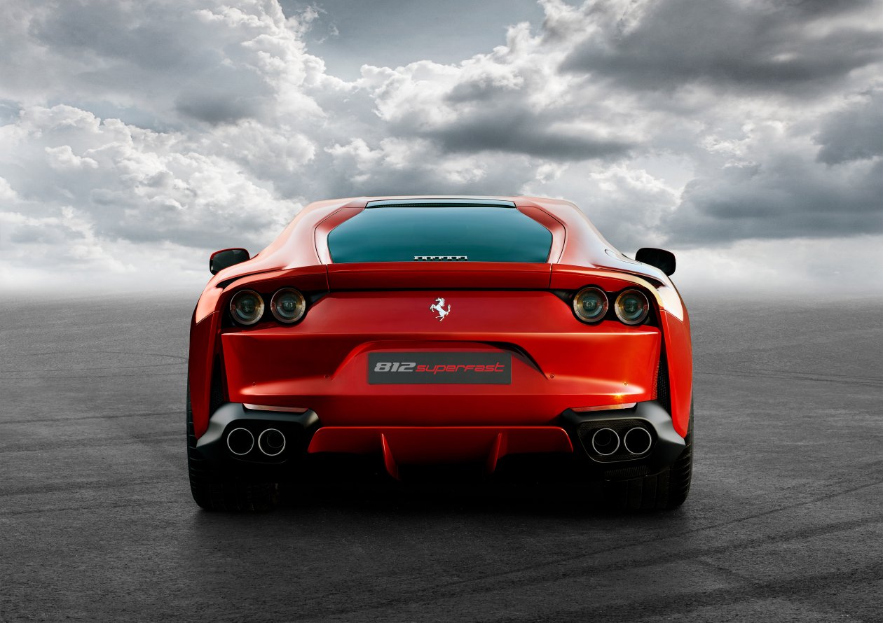 Ferrari 812 Superfast Rear